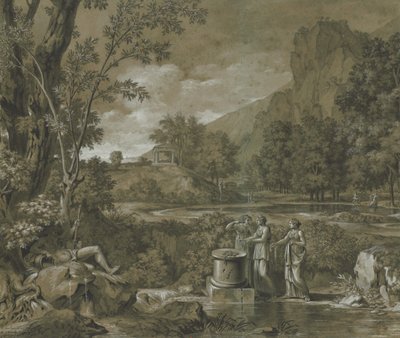 Paisaje clásico, 1779 de Pierre Henri de Valenciennes