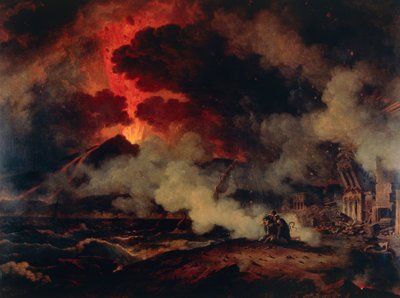 Erupción del Vesubio de Pierre Henri de Valenciennes