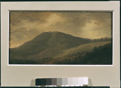 Monte Cavo, cerca de Nemi de Pierre Henri de Valenciennes