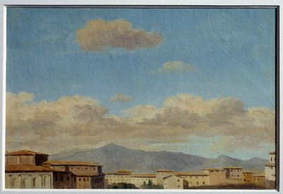 Estudio del cielo en el Quirinal (Roma) de Pierre Henri de Valenciennes