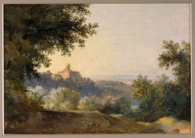 Vista de Nemi - Vista de Nemi ... de Pierre Henri de Valenciennes