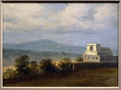 i€ la villa Borghèse: el pabellón - Pabellón en el recinto de la Villa Borghèse ... de Pierre Henri de Valenciennes