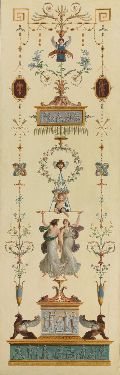 Panel decorativo de Pierre II Rousseau