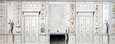 Diseño para un salón de Pierre II Rousseau