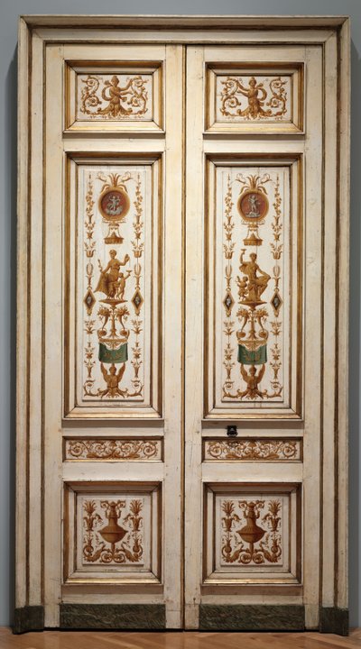 Puertas de doble hoja, década de 1790 de Pierre II Rousseau