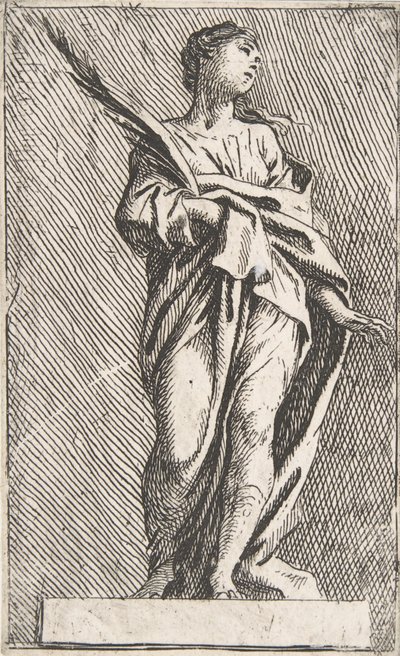 Figura femenina de pie, ca. 1739-40 de Pierre Ignace Parrocel