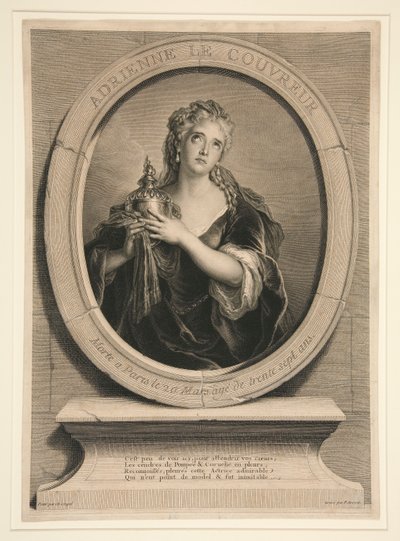 Adrienne la techadora de Pierre Imbert Drevet