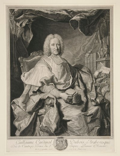 Cardenal Guillaume Dubois de Pierre Imbert Drevet