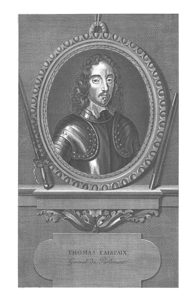 Thomas Fairfax, principios del siglo XVIII de Pierre Imbert Drevet