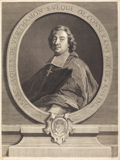 Isaac-Jacques de Verthamon de Pierre Imbert Drevet after François de Troy
