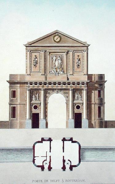 Puerta de Delft, Róterdam, de 