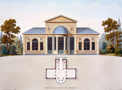 Teatro del Château de Seneffe, de 