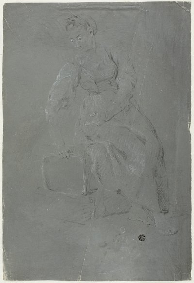 Mujer sentada de Pierre Jacques Volaire