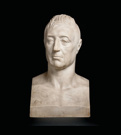 Busto de Marie-Joseph-Gilbert du Motier, marqués de La Fayette de Pierre Jean David dAngers