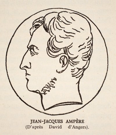 Jean-Jacques Ampere de Pierre Jean David d