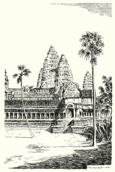Las torres de Angkor Vat de Pierre Jeannerat de Beerski