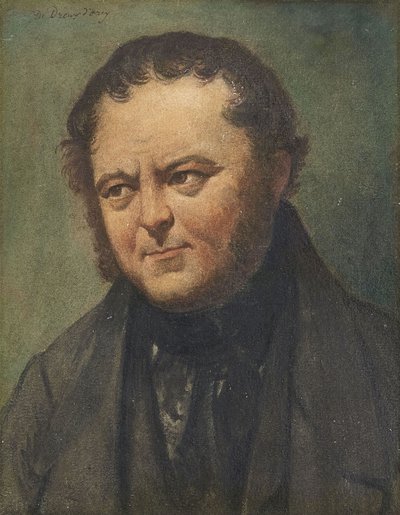 Retrato de Marie-Henri Beyle, conocido como Stendhal 1783-1842 de Pierre Joseph Dedreux Dorcy