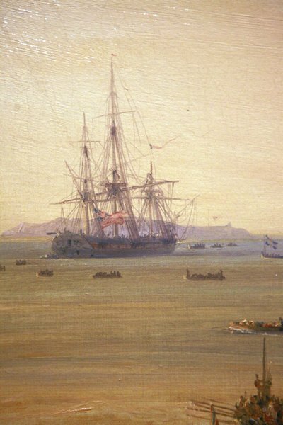 Francés: Combat du Grand Port, 23 de agosto de 1810 de Pierre Julien Gilbert