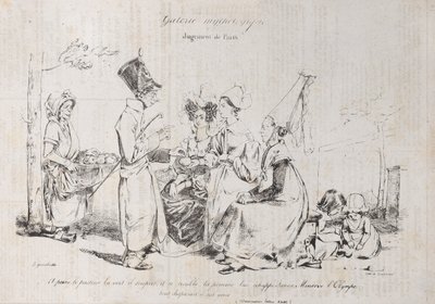 Galería mitológica: Juicio de Paris, ca. 1829-31 de Pierre Langlumé
