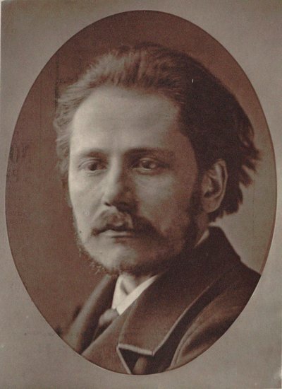 Retrato del compositor Jules Massenet de Pierre Lanith Petit