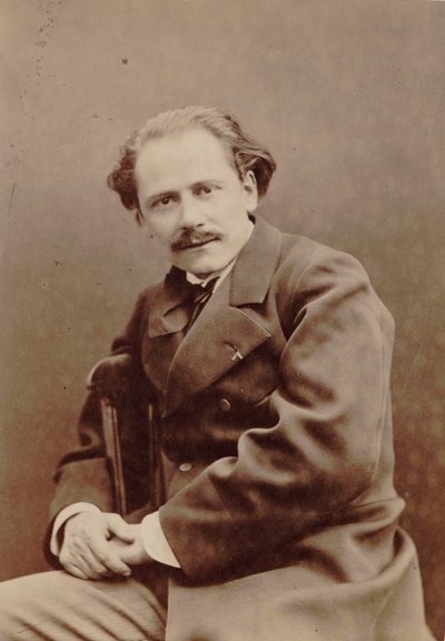 Retrato del compositor Jules Massenet 1842-1912, 1880 de Pierre Lanith Petit