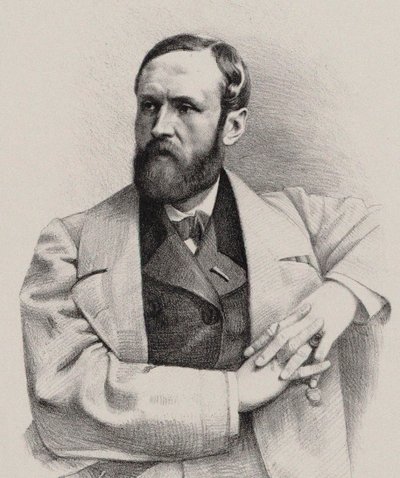 Retrato del organista y compositor Louis James Alfred Lefébure-Wely 1817-1869, 1860 de Pierre Lanith Petit