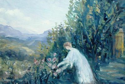 Mujer en un jardín, c.1909-10 de Pierre Laprade