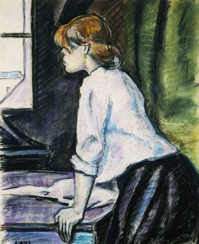 Chica en una ventana de Pierre Loti