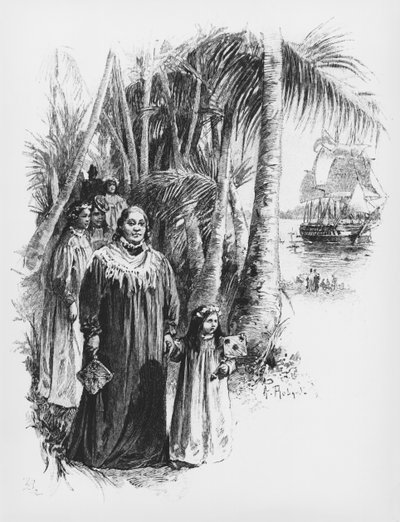Reina Pomare IV (1827-77) de Tahití, ilustración de 