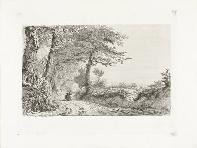 Jersey Seis pruebas de aguafuerte (título de la serie) de Pierre Louis Dubourcq