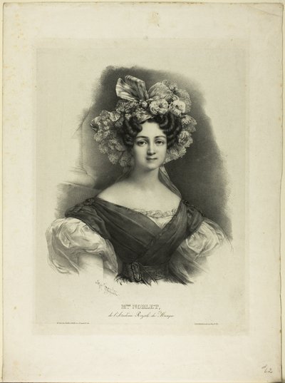 Mlle. Noblet de Pierre Louis Henri Grevedon