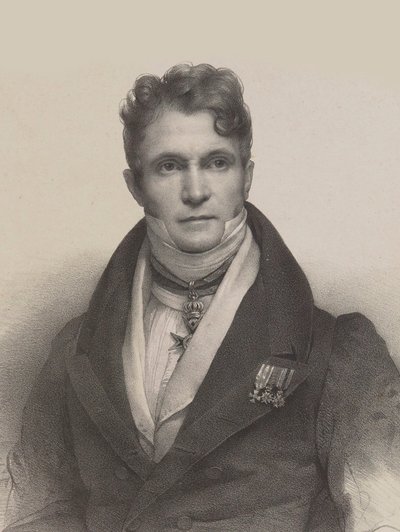 Retrato del director y compositor Gaspare Spontini 1774-1851, 1830 de Pierre Louis Henri Grevedon