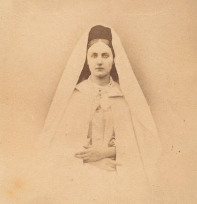La monja blanca, 1860s de Pierre Louis Pierson