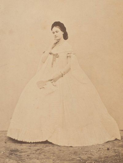 El peignoir plisado, 1860s de Pierre Louis Pierson