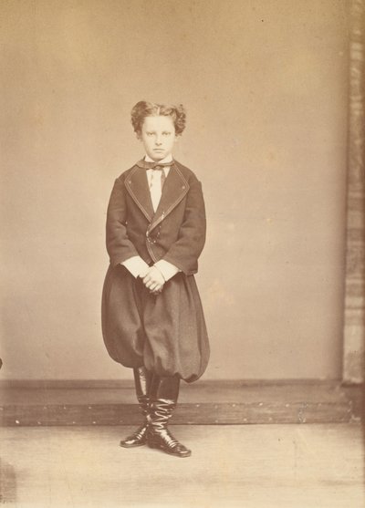 El pequeño ruso, 1860s de Pierre Louis Pierson