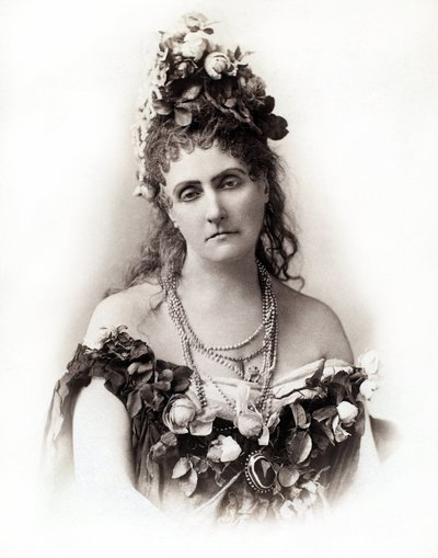Retrato de la condesa Virginia Oldoini Verasis di Castiglione (1835-1899) - foto de Pierre Louis Pierson de Pierre Louis Pierson