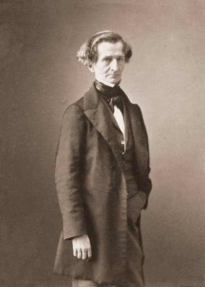 Retrato de Hector Berlioz (1803-1869) de Pierre Louis Pierson