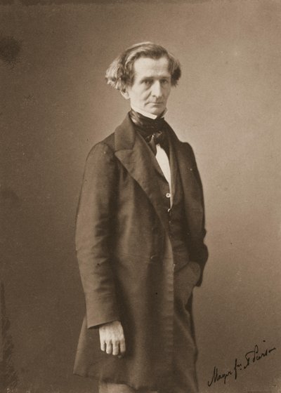 Retrato de Hector Berlioz 1803-1869, c. 1850 de Pierre Louis Pierson