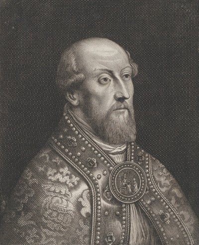 Retrato de Gisbert de la Marche, Obispo de Lieja, ca. 1645-55 de Pierre Louis van Schuppen