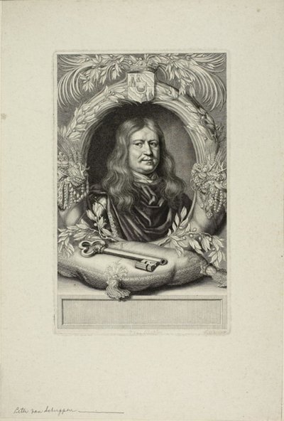 Retrato de un hombre de Pierre Louis van Schuppen
