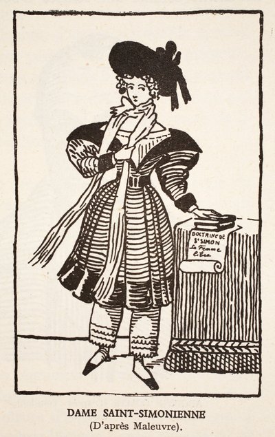 Dama Saint-Simonienne de Pierre Maleuvre