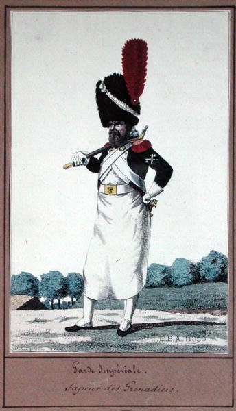 La Guardia Imperial, Zapador de los Granaderos de Pierre Maleuvre