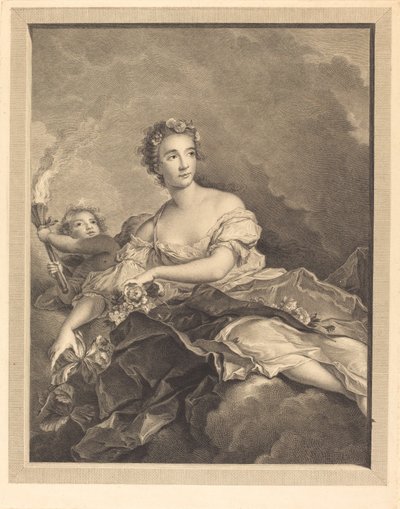 La noche pasa, aparece el Alba de Pierre Maleuvre after Jean Marc Nattier
