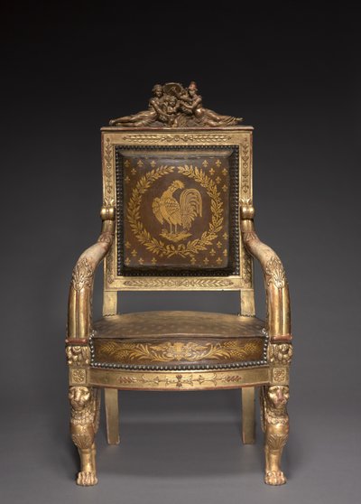 Trono infantil, 1822 de Pierre Marie le Jeune Balny