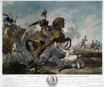 La continencia de Eugenio de Beauharnais (1781-1824) de Pierre Martinet