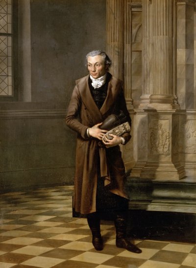 Retrato del arqueólogo Alexandre Lenoir 1761-1839 de Pierre Maximilien Delafontaine