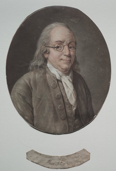 Benjamin Franklin de Pierre Michel Alix