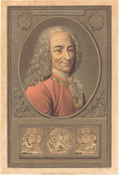 F.M. Arouet de Voltaire de Pierre Michel Alix