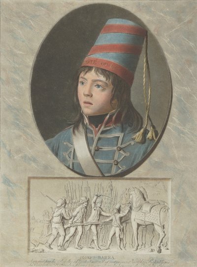 Joseph Barra después de F. Garnerey, ca. 1795 de Pierre Michel Alix