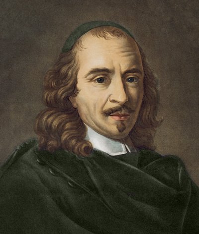 Retrato de Pierre Corneille (1606-1684) - Grabado por Pierre-Michel Alix (1762-1817) de Pierre Michel Alix